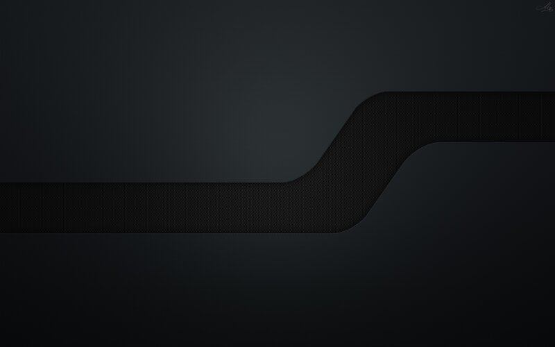 Black Textured Line — Minimalist