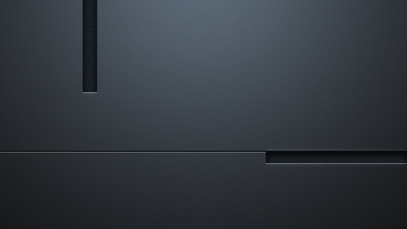 Black Textured Panels — Gray