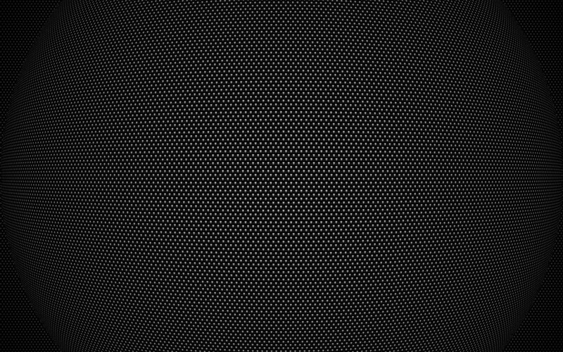 Black Textured Sphere — Neutral