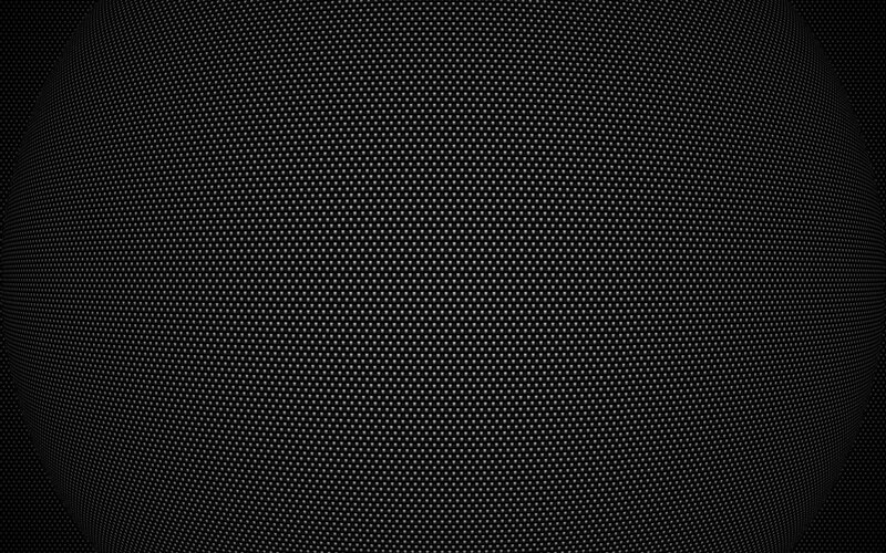 Black Textured Sphere