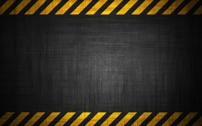 Black Textured Surface — Warning