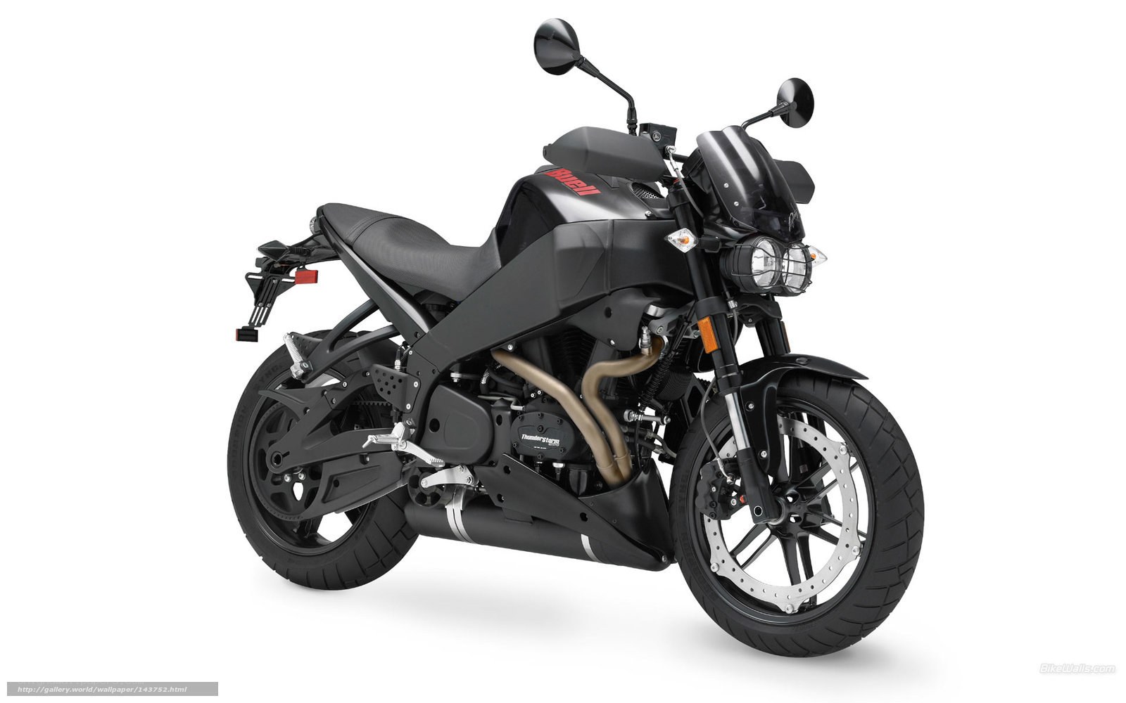 Black Thunderbird motorcycle