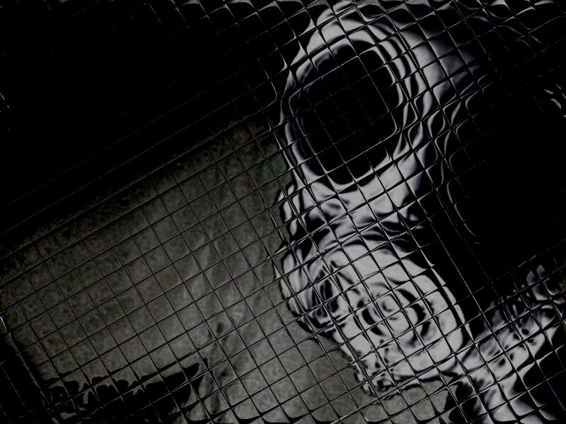 Black Tiled Surface