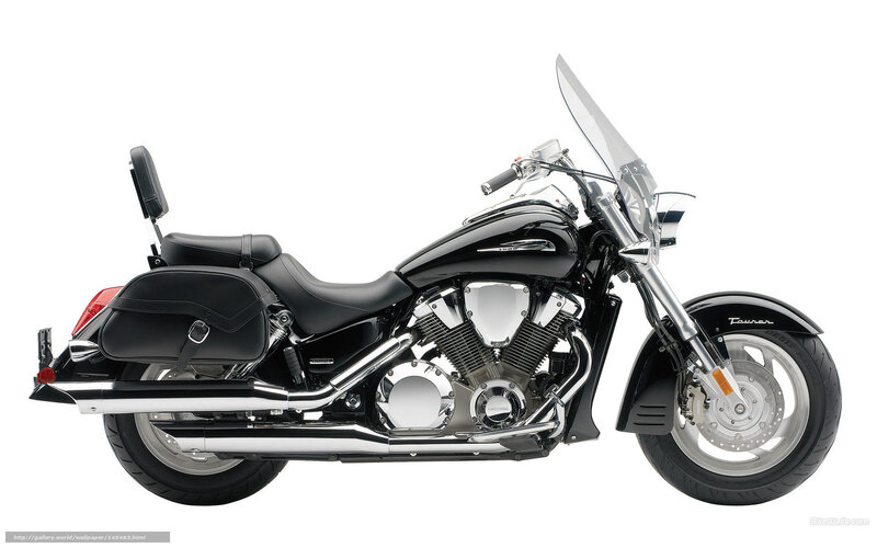 black touring motorcycle