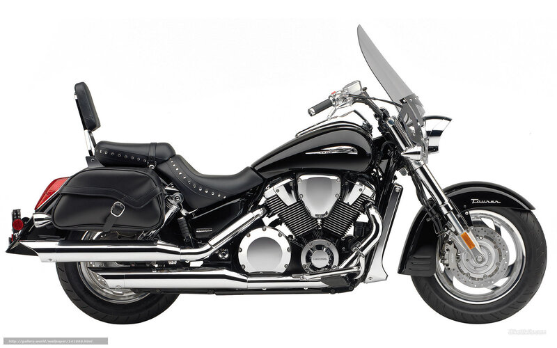 Black Touring Motorcycle — Neutral, Photograph