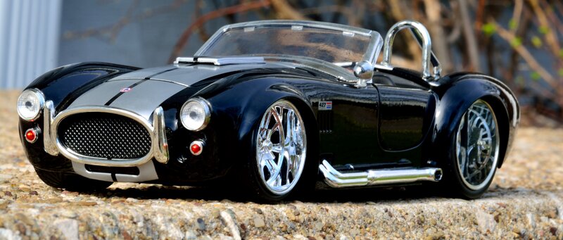 Black Toy Car Model — Calm