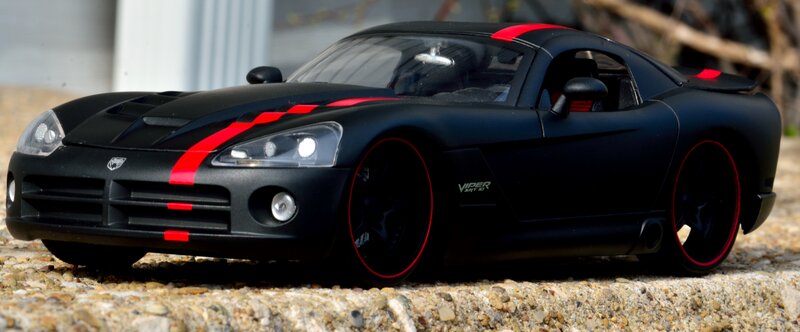 Black Toy Sports Car — Neutral
