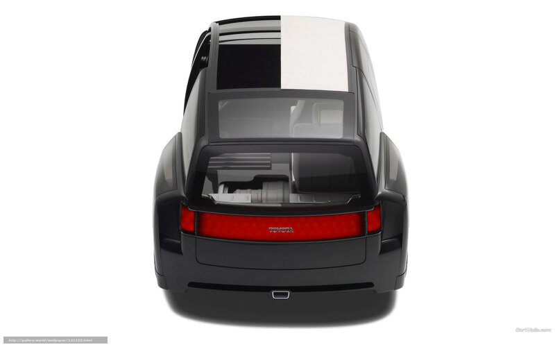 Black Toyota Concept Car