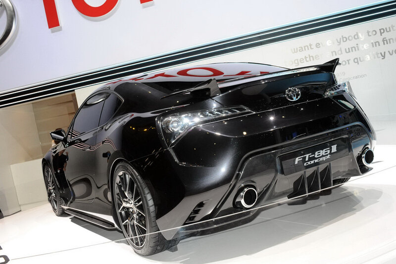 Black Toyota Ft-86 Ii Concept — Neutral, Photograph
