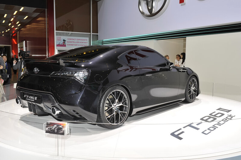 Black Toyota Ft-86 Ii Concept — Neutral