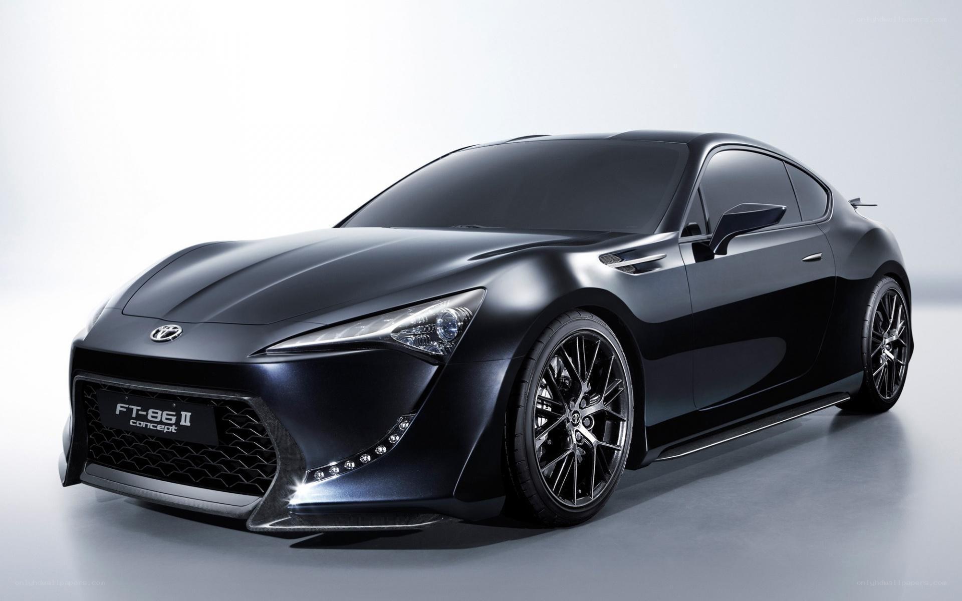 Black Toyota FT-86 II Concept