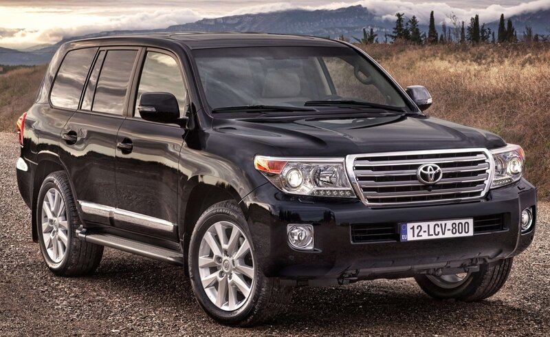Black Toyota Land Cruiser