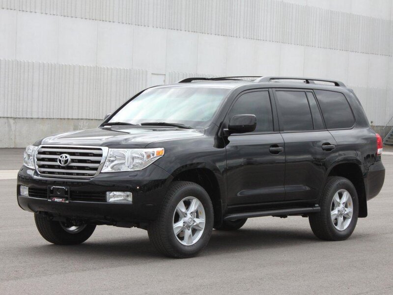 Black Toyota Land Cruiser — Neutral