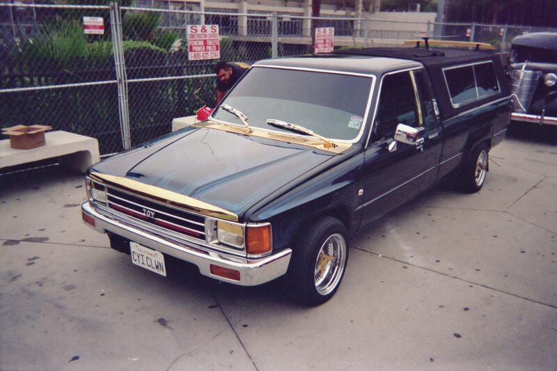 Black Toyota Pickup Truck
