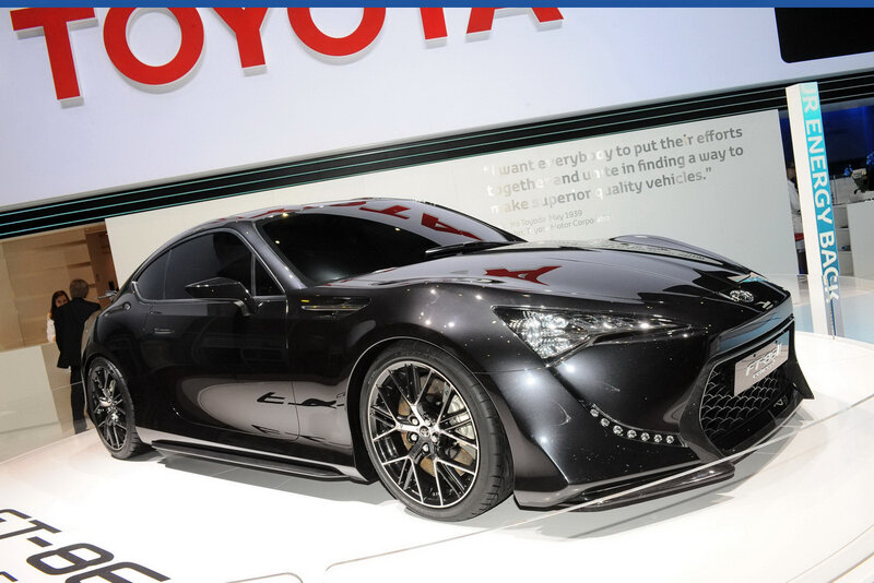 Black Toyota Sports Car