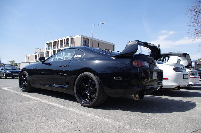 Black Toyota Supra — Calm