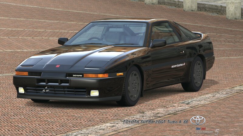 Black Toyota Supra — Neutral