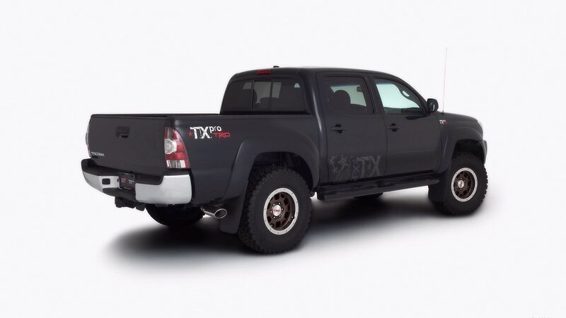 black toyota tacoma truck