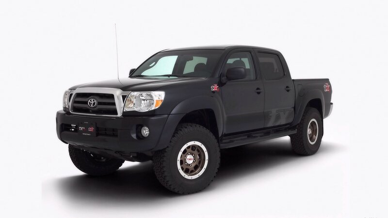 black toyota tacoma truck