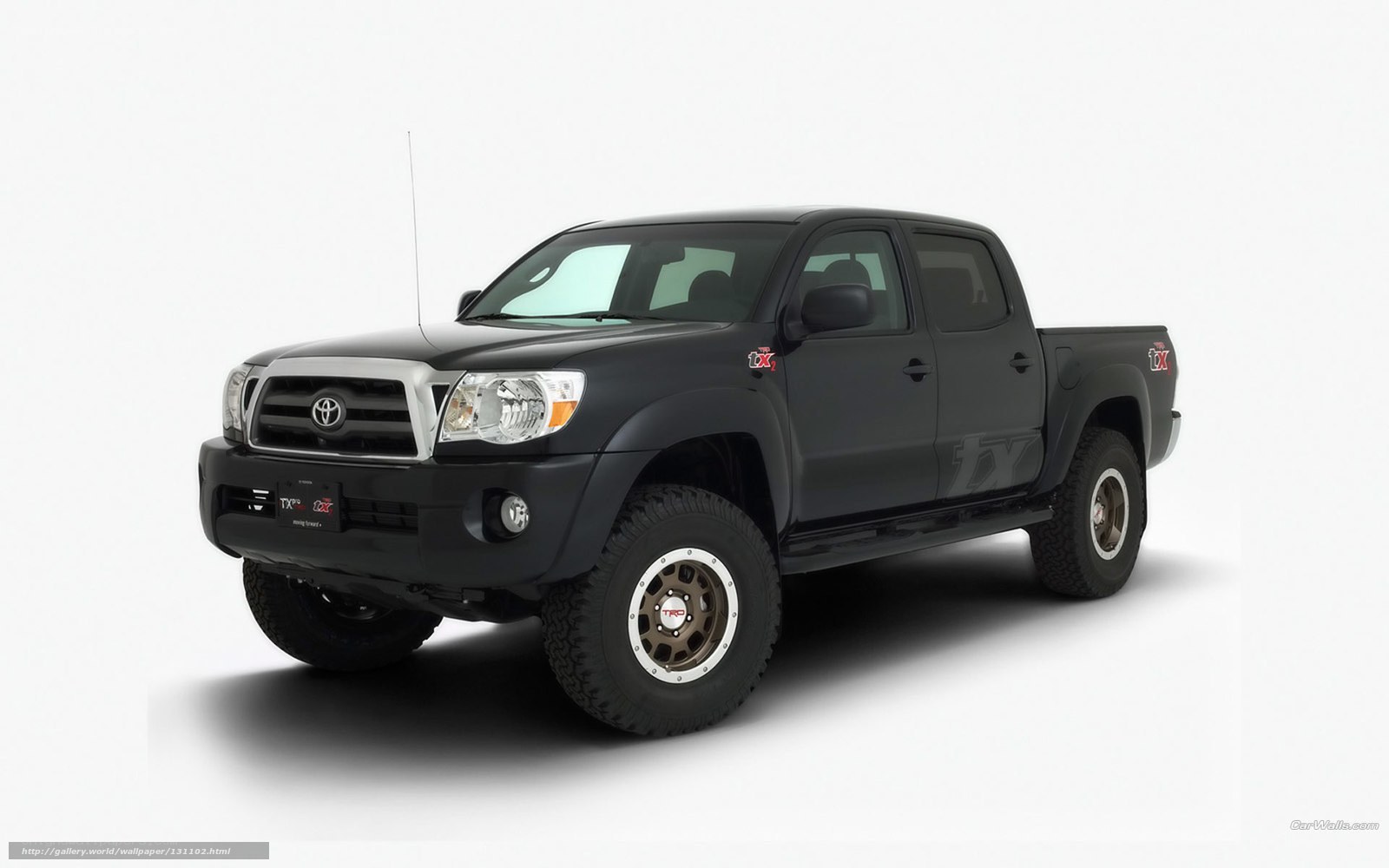 black toyota tacoma truck