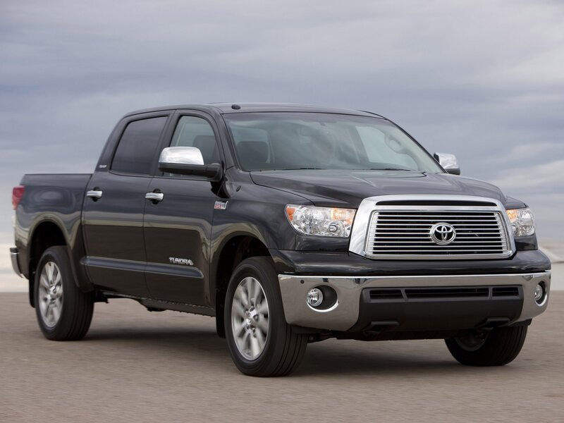 Black Toyota Tundra Truck — Neutral