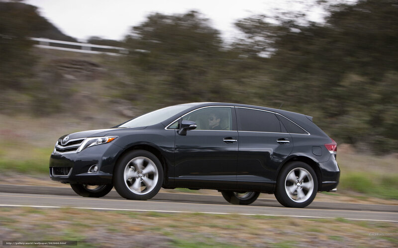 Black Toyota Venza — Dynamic, Photograph, Car