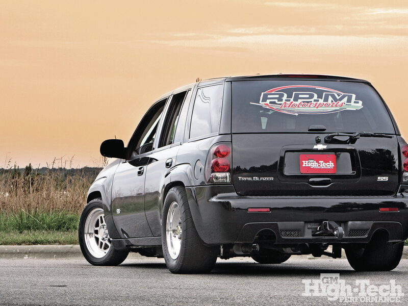 Black Trail Blazer Suv