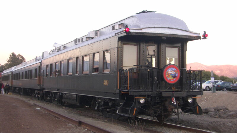 Black Train Car