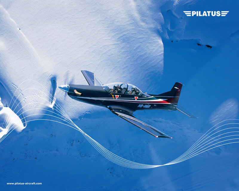 Black Training Aircraft