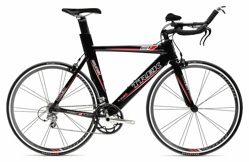 black trek road bicycle