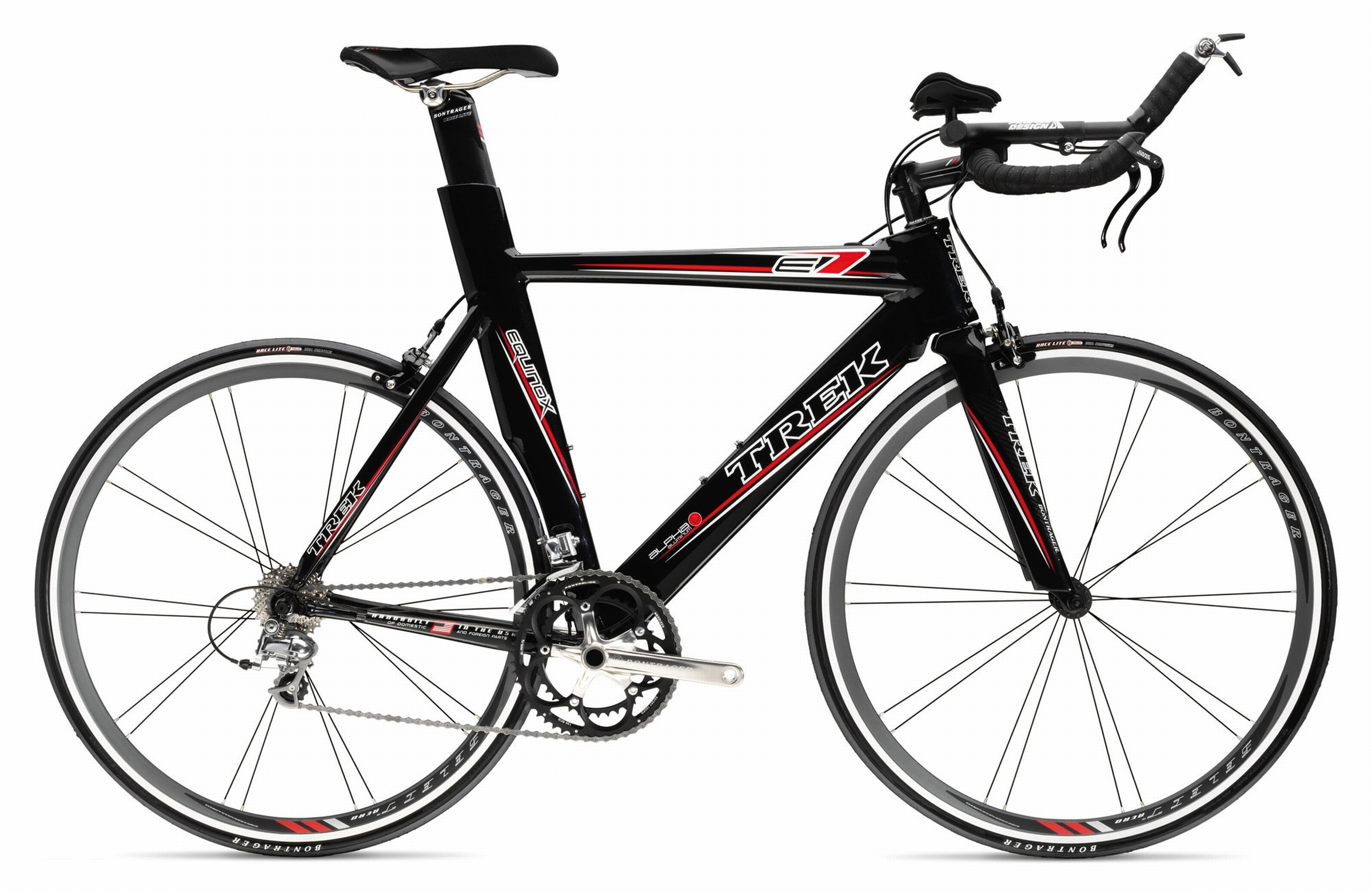 black trek road bicycle