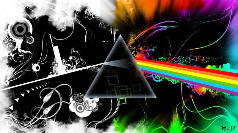Black Triangle Prism — Dynamic, Vibrant
