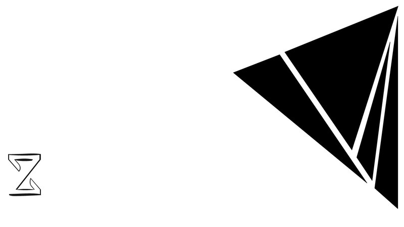 Black Triangles on White