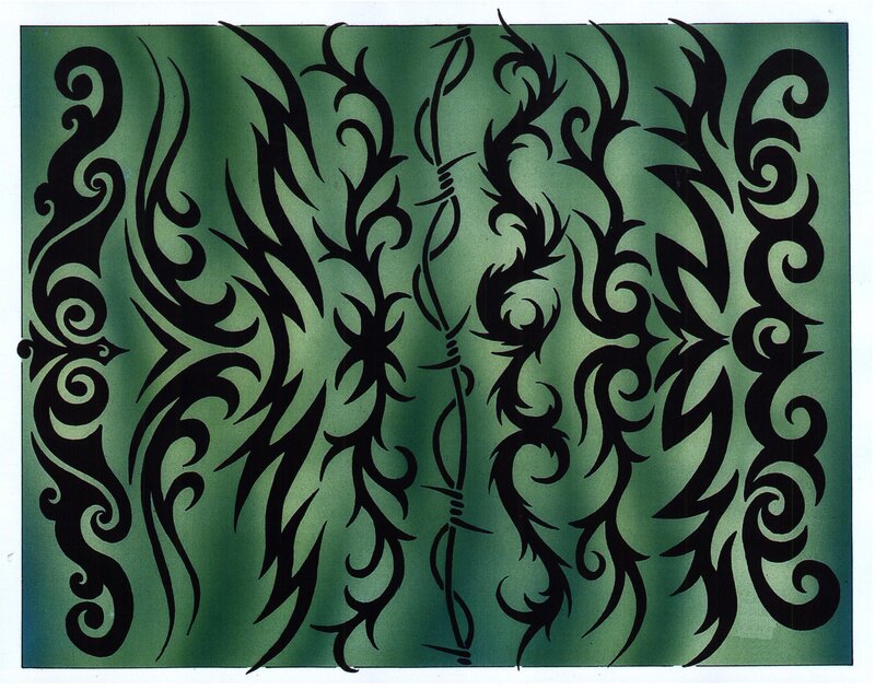 Black Tribal Patterns