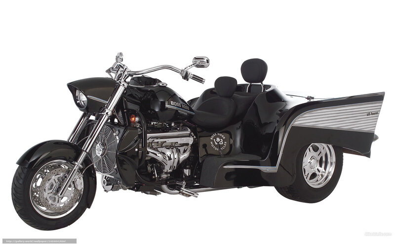 black trike motorcycle
