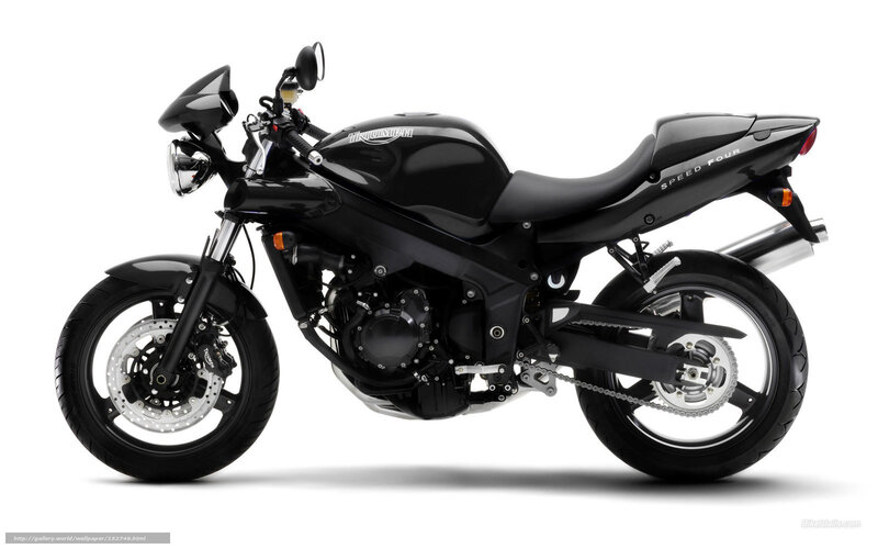 Black Triumph Speed Four