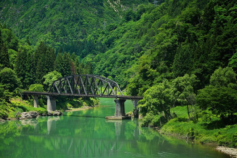 Black Truss Bridge