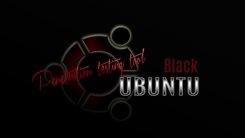 Black Ubuntu Logo