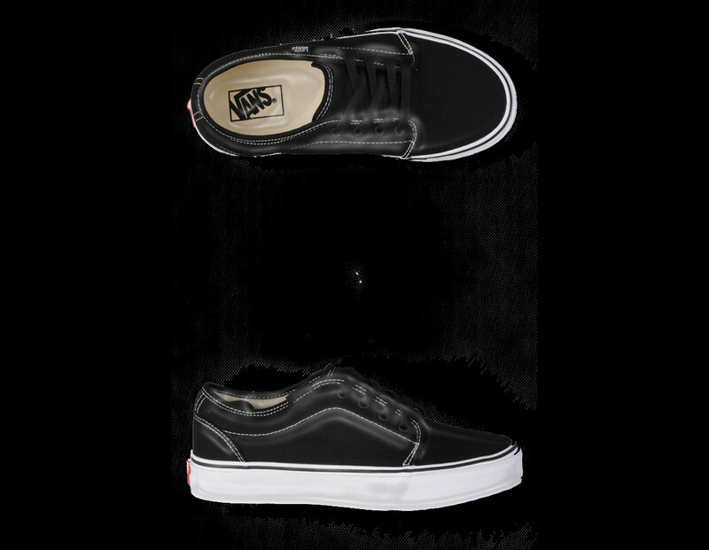 black vans sneakers