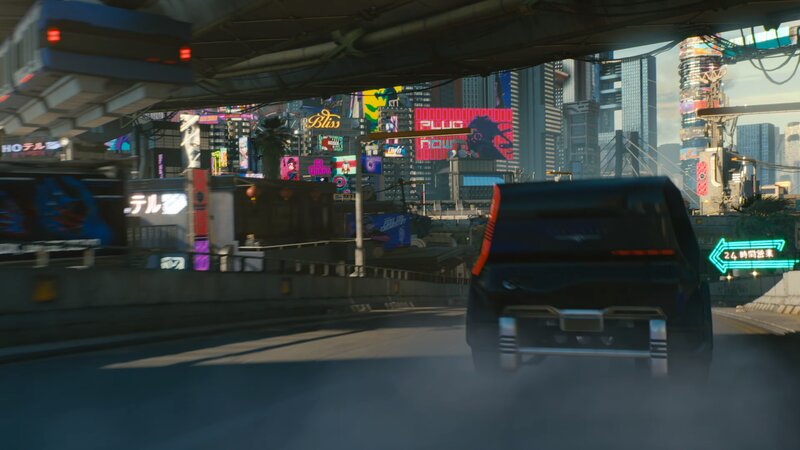 Black Vehicle on Highway