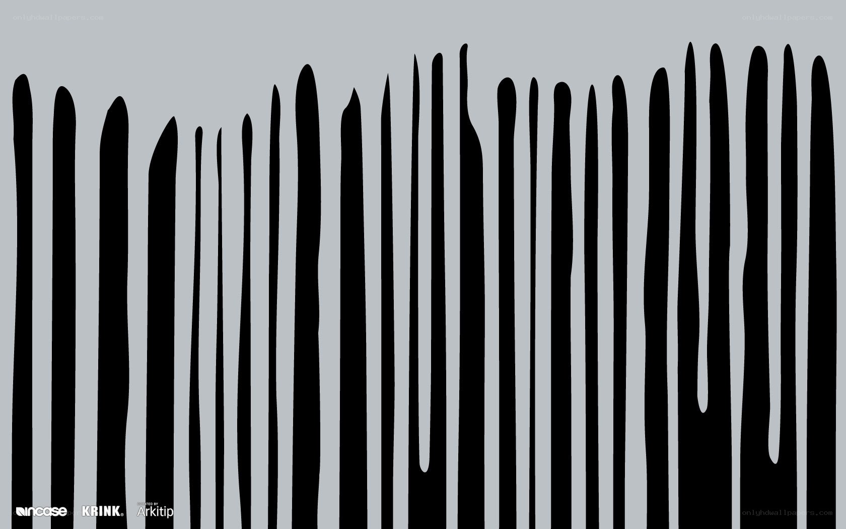 black vertical lines on gray