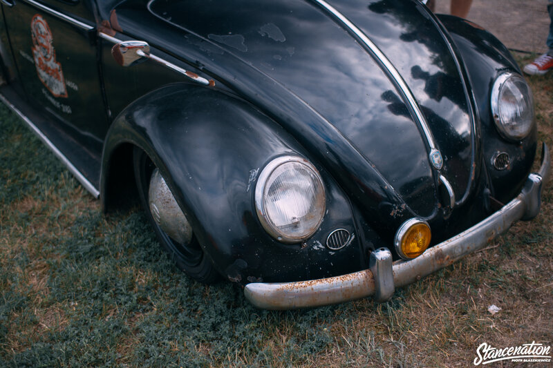 Black Vintage Beetle Car — Nostalgic