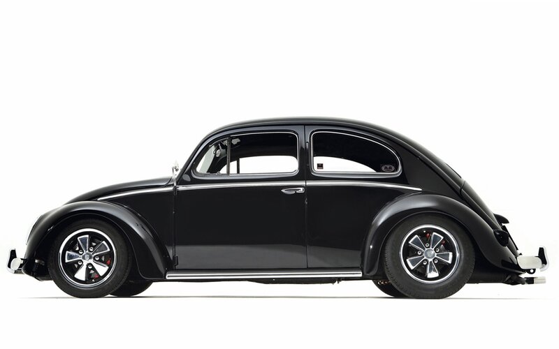 Black Vintage Beetle Car