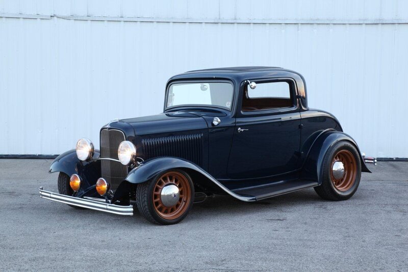Black Vintage Car — Calm, Afternoon, Photograph, Building, Pavement