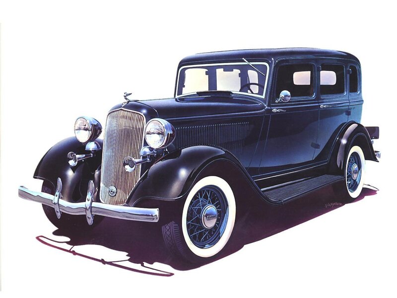 Black Vintage Car — Classic
