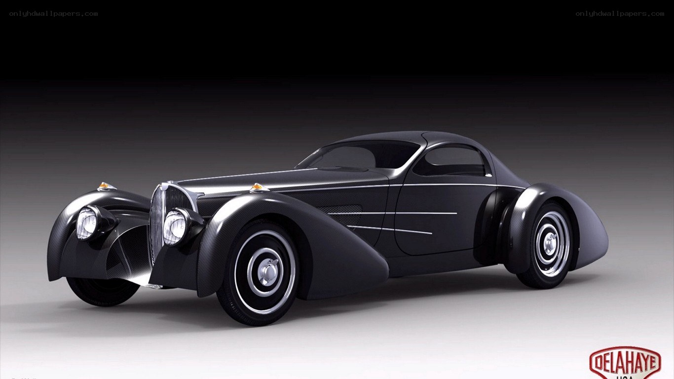 black vintage car design