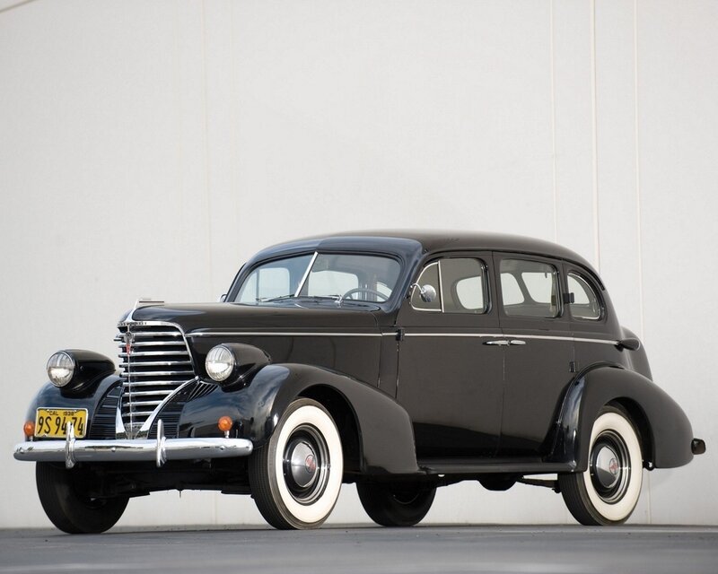 Black Vintage Car — Neutral, Photograph, White Wall Tires, Chrome Grille