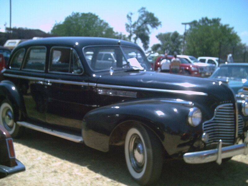 Black Vintage Car — Outdoor, Afternoon, Photograph, Car Show