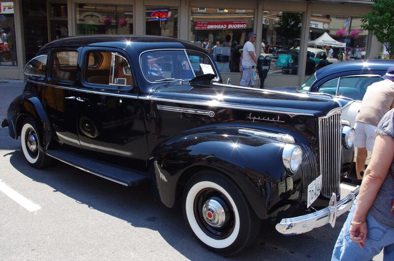 Black Vintage Car — Outdoor, Afternoon