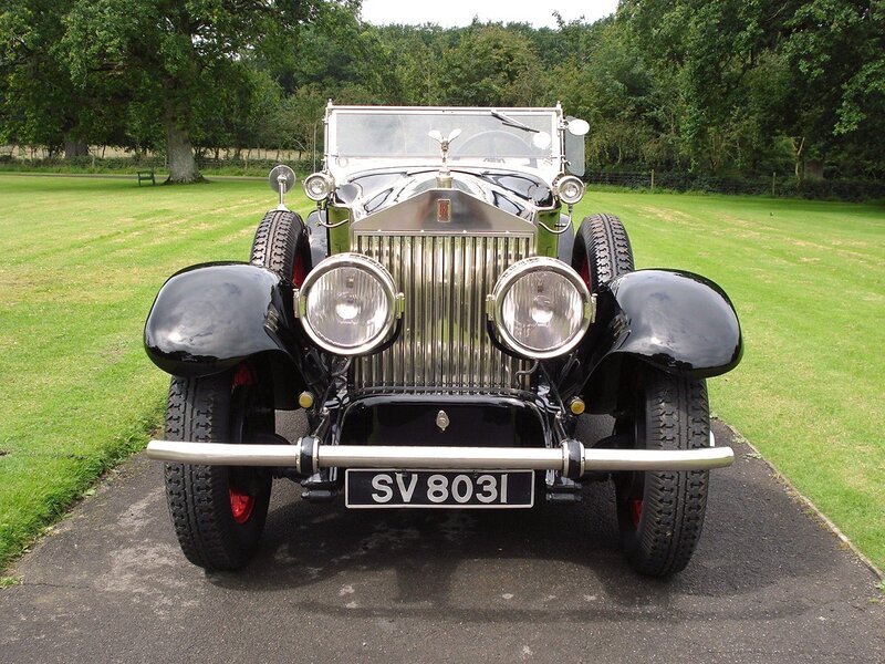 Black Vintage Car — Serene, Afternoon, Photograph, Grass, Trees, License Plate